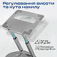 Підставка для ноутбука Promate DeskMate-6 Grey (deskmate-6.grey), фото 2