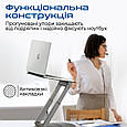 Підставка для ноутбука Promate DeskMate-6 Grey (deskmate-6.grey), фото 4