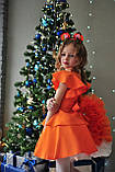 Красивий одяг Лисички помаранчеве плаття Лисичка Білочка Мандаринка Апельсинка Осінь, фото 6