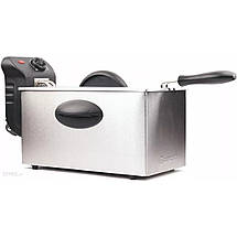 Фритюрниця 3 л Clatronic FR 3586 для картоплі фрі професійна електрична Фритюр домашній для чіпсів, фото 6