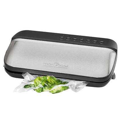 Вакууматор PROFICOOK PC-VK 1134 для продуктів побутовий Вакуумний пакувальник зварювач Вакуумник домашній Німеччина, фото 1