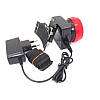 Ліхтар налобний SX-006/BMT2001 3500 mAh 220V-когінка шахтерський акумуляторний ліхтар на лоб червоний, фото 2