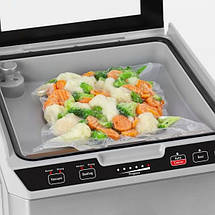 Вакуумний пакувальник CASO DESIGN VacuChef 40 побутовий Вакууматор для продуктів Вакуумник зварювач Німеччина, фото 6