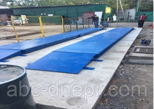Портативні ваги для зважування автотранспорту (до 40 тонн) 8м, фото 1