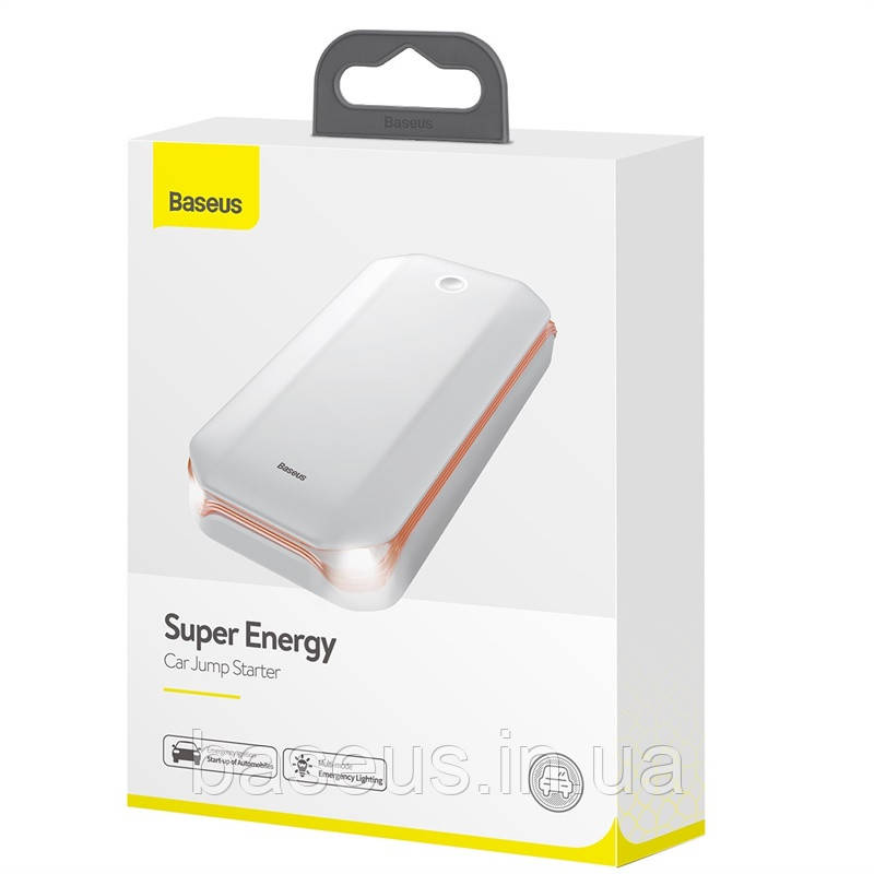 Пуско зарядний пристрій для автомобіля Бустер Baseus Car Jump Starter 8000mAh
