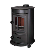 Турбо печь-камин Duval EM-5127BL (BLACK EDITION)