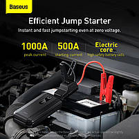 Пусковий Пристрій Baseus Super Energy Air Car Jump Starter 10000mAh, фото 3