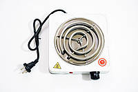 Електрична плита RAF-8010B 1000Вт спіраль настільна спіральна електропіч 1 комфорка, фото 5