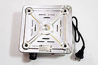 Електрична плита RAF-8010B 1000Вт спіраль настільна спіральна електропіч 1 комфорка, фото 6