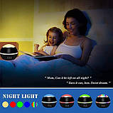 Нічне світло для дітей, нічні вогні проєктора 2 в 1, декор кімнати для хлопчиків і дівчаток, різдвяні, фото 2