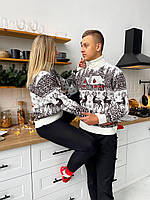 Новорічний Светр Вовняний Новорічні Різдвяні теплі светри для сімейної фотосесії Туреччина, фото 7