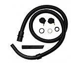 Промисловий пилосос Cleaner VC-1600 (2 двигуни, об'єм бака 38 л, вологозахищений, корпус з нержавіючої сталі, 1 багаторазовий, фото 4