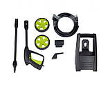 Мийка CW4 120 (2 МЕТАЛЕВІ ПОМПИ, ЛАТУННІ СПОЛУКИ, З НАБОРОМ ВОДИ З ЄМНОСТІ), фото 4