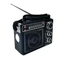 Портативний радіоприймач акумуляторний YUEGAN YG-301US радіо AM/FM/SW та MP3-плеєр