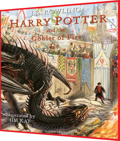 Harry Potter and the Goblet of Fire. Книга подарунок англійською мовою. Гаррі Поттер