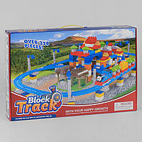 Конструктор "Железная дорога" 599-9 A "Block Track" на 326 деталей, разноцветный