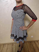 Плаття жіноче з пишною спідницею й євросіткою р.М