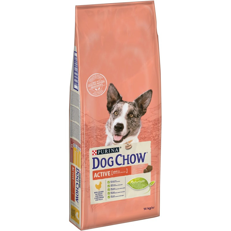 Purina Dog Chow Active Сухий корм для активних собак з куркою 14 кг