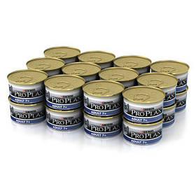 Purina Pro Plan Senior 7+ (банка) Консерви для котів старше 7 років Мус з тунцем (24*85г)