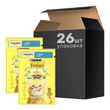 Friskies (павуч) Консерви для котів шматочки в підливі з тунцем 26шт*85г