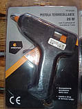 Термопістолет, пістолет для клею, клейовий пістолет 20W під стрижні 7 мм, блістер, Італія, фото 3