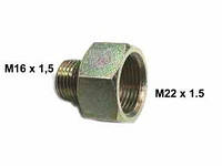 Переходник резьбовой M16x1.5 наружн. M22x1.5 внутр. 8931800344 Nik-Mar RW2216