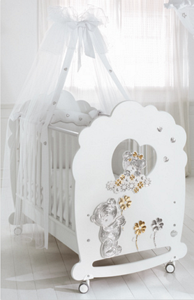 Ліжечко Baby Expert LETTINO MERAVIGLIA, фото 2