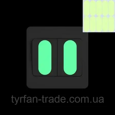 Светящиеся ленты на выключатели зеленая синеголубая оранж