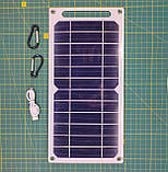 Сонячна панель USB 5 вольтів 5 Вт, фото 2