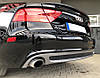 Дифузор Audi A7 4G (10-14) сток тюнінг обвіс спідниця стиль s-line, фото 2