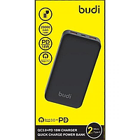 Универсальна мобильна батарея Павербанк Power Bank Budi Power Bank 20000mAh 20W QC3.0 PB083B