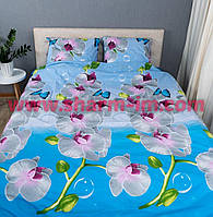 Комплект постельного белья "Орхидея" в семейном размере 100% хлопок
