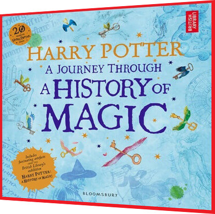 Harry Potter: A Journey Through A History of Magic. Книга подарунок англійською мовою. Гаррі Поттер