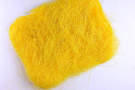 Волокна сизалі для рукодіння жовта