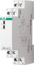 BIS-412 (РБ-412) Реле імпульсне групове 220В AC 16A готельне F&F, фото 4
