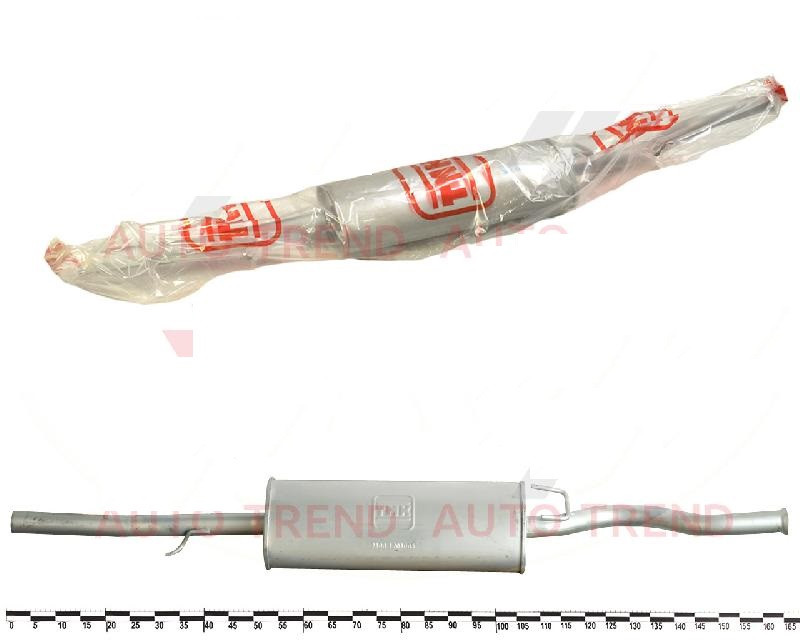 Глушник ВАЗ 2110 2007 (пряник) (виробництво ТМК), фото 1