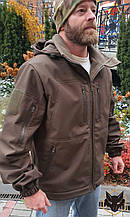 Тактична куртка софтшел Tactic Softshell Olive олива