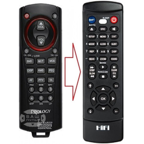 Пульт для PROLOGY MCH-350 (аналог), фото 1