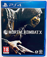 Mortal Kombat X, Б/У, русские субтитры - диск для PlayStation 4