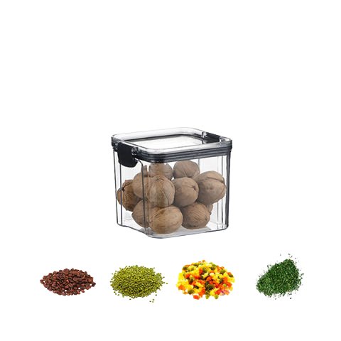 Ємність герметична для сипких пластикова 700 мл, фото 1