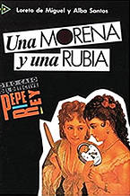 Coleccion para que leas 3 Una morena y una rubia (Loreto de Miguel) Edelsa / Книга на испанском языке