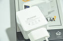 Адаптер мережевий блок зарядний пристрій Keke White\Black F6C На 3 Usb 3.1A, фото 8