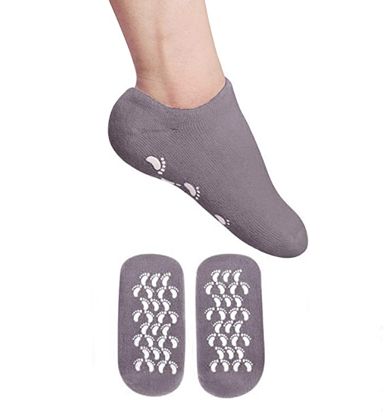 Зволожуючі гелеві носочки Spa Gel Socks Gray