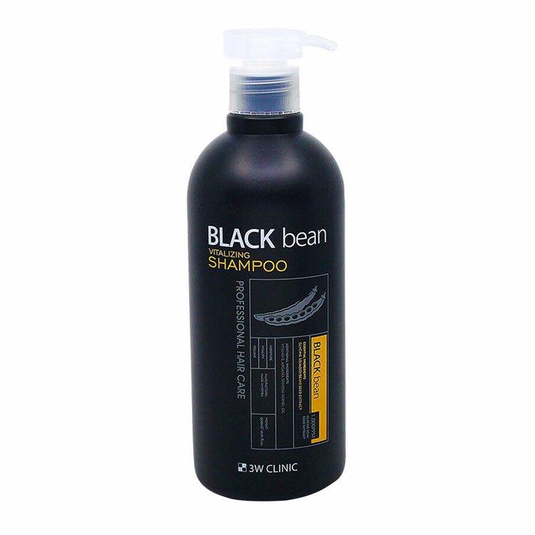 3W CLINIC BLACK BEAN VITALIZING SHAMPOO Оживлювальний шампунь із чорною фасолю 500 мл