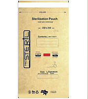 Крафт-пакети для парової та повітряної стерилізації Pro Steril 150х250 мм, коричневі, 100 шт