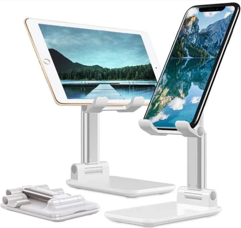 Універсальна підставка тримач для смартфонів Folding Desktop Phone Stand White, фото 1