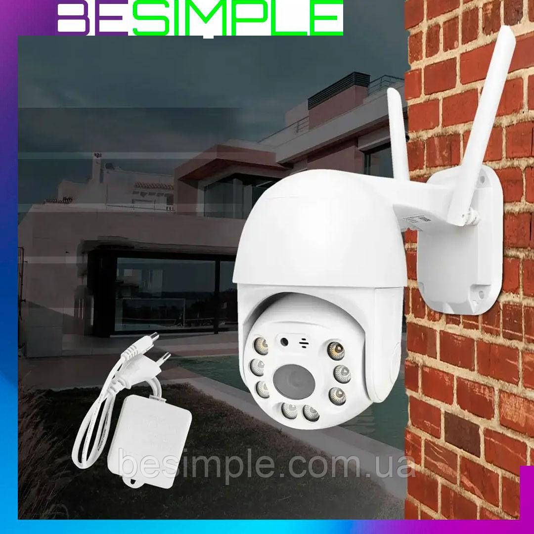 Уличная поворотная IP камера для видеонаблюдения с wifi CAMERA CAM 6 ...