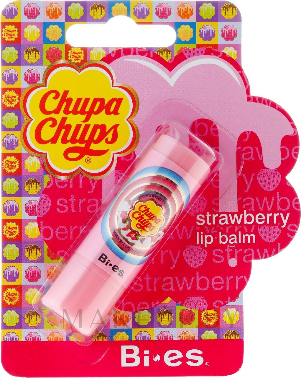 Помада Bi-es Chupa Chups Strawberry (5902734848772)