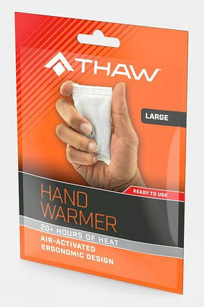 Хімічна грілка для рук Thaw Disposable Large Hand Warmers (THW THA-HND-0007-G), фото 1