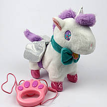 933-33 E М'яка іграшка Love Єдиноріг Поні на дистанційному керуванні 20 см, фото 4